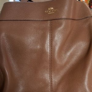 Coach cognac Lexi purse